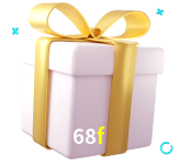 Receba seus bônus de boas-vindas no 68f